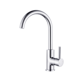 Nero Dolce Gooseneck Sink Mixer - LF Chrome - NR250807CH