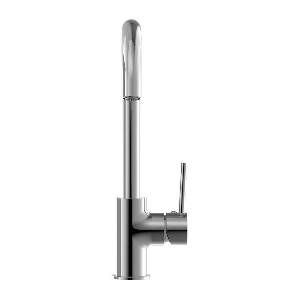 Nero Dolce Gooseneck Sink Mixer - LF Chrome - NR250807CH