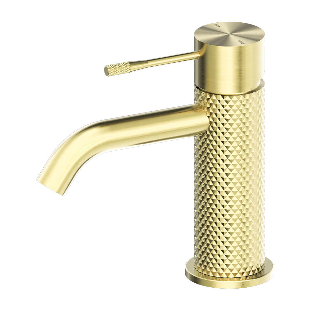 Nero Opal Basin Mixer - Brushed Gold - NR251901BG