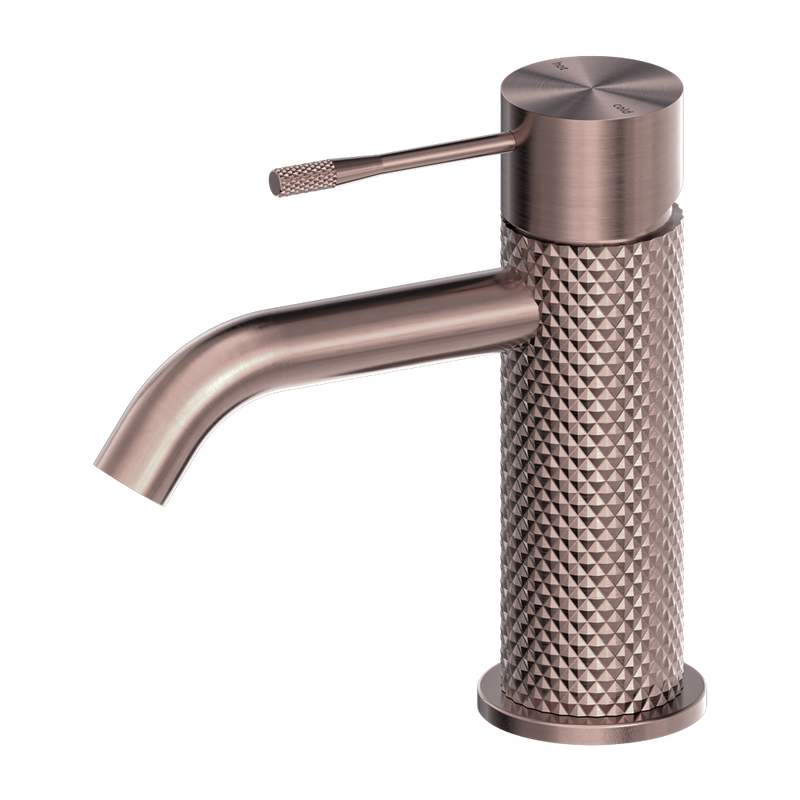 Nero Opal Basin Mixer - Brushed Bronze