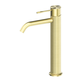 Nero Opal Tall Basin Mixer - Brushed Gold - NR251901aBG