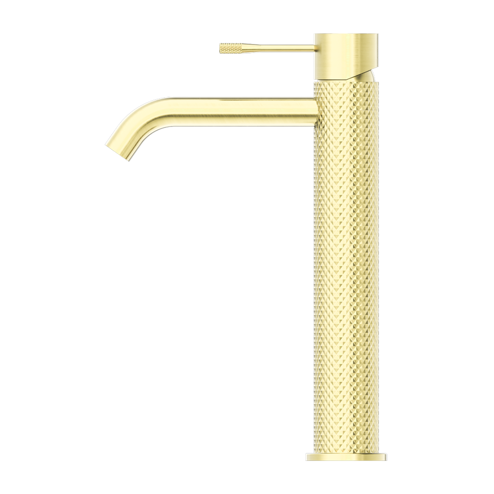 Nero Opal Tall Basin Mixer - Brushed Gold - NR251901aBG