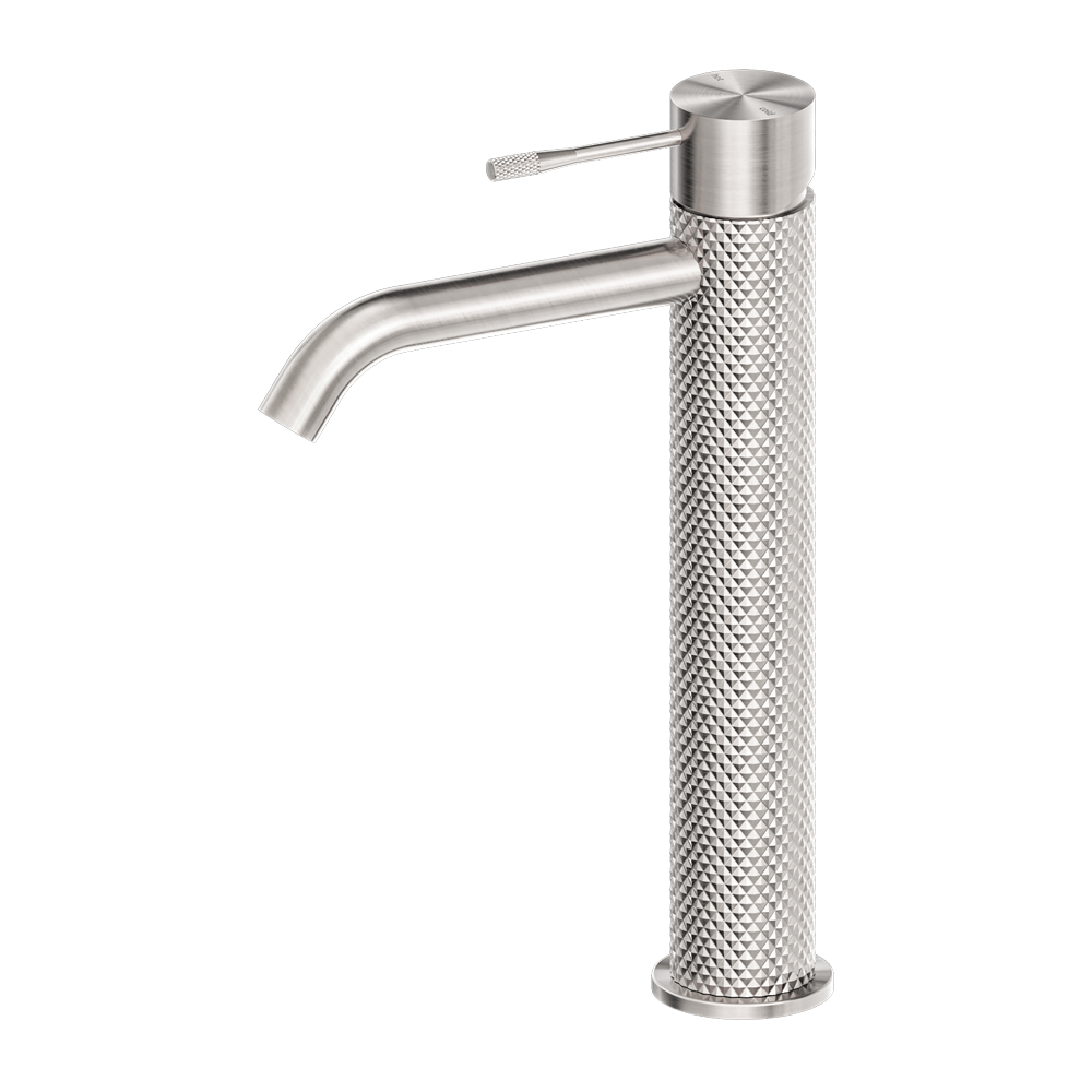 Nero Opal Tall Basin Mixer - Brushed Nickel - NR251901aBN