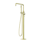 Nero Opal Freestanding Bath Mixer With Hand Shower - Brushed Gold - NR251903aBG