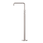 Nero Opal Freestanding Bath Mixer With Hand Shower - Brushed Nickel - NR251903aBN