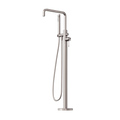 Nero Opal Freestanding Bath Mixer With Hand Shower - Brushed Nickel - NR251903aBN