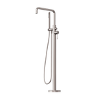 Nero Opal Freestanding Bath Mixer With Hand Shower - Brushed Nickel - NR251903aBN