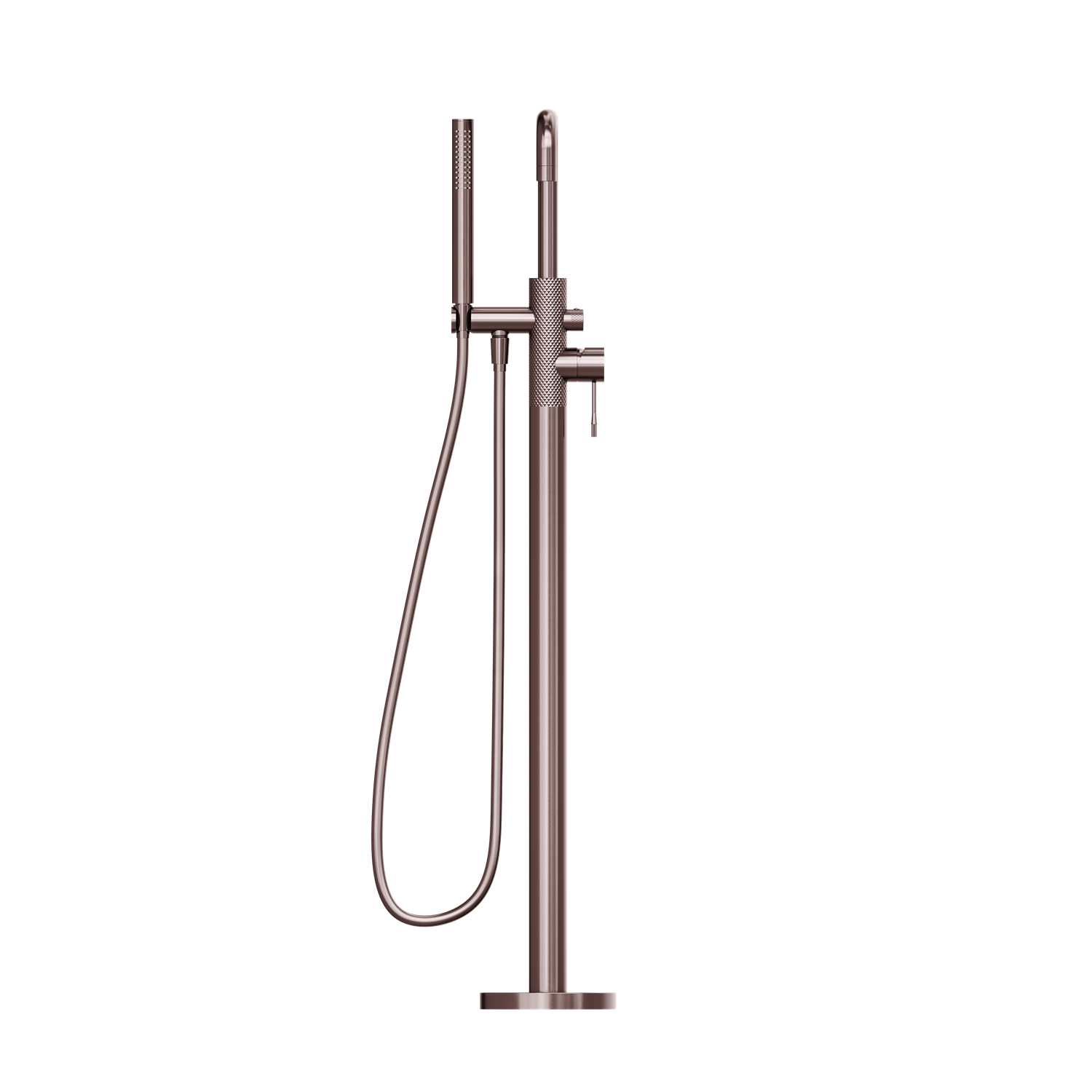 Nero Opal Freestanding Bath Mixer With Hand Shower - Brushed Bronze - NR251903aBZ