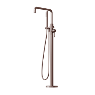 Nero Opal Freestanding Bath Mixer With Hand Shower - Brushed Bronze - NR251903aBZ