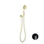 Nero Opal Shower On Bracket With Air Shower - Brushed Gold - NR251905BG