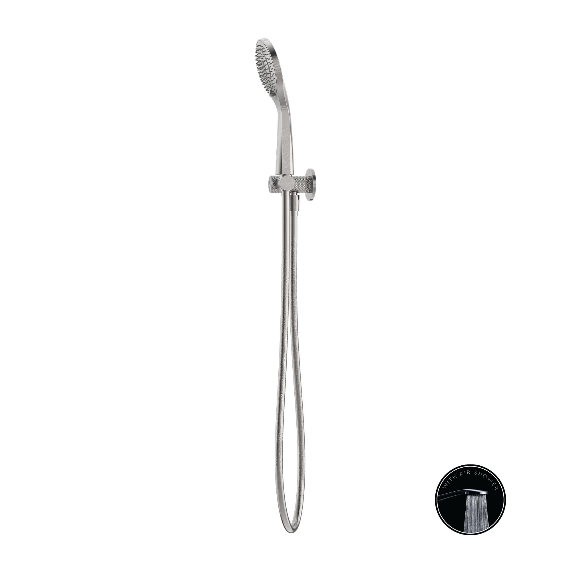Nero Opal Shower On Bracket With Air Shower - Brushed Nickel - NR251905BN