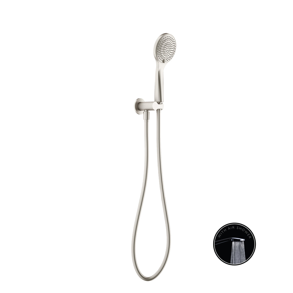 Nero Opal Shower On Bracket With Air Shower - Brushed Nickel - NR251905BN