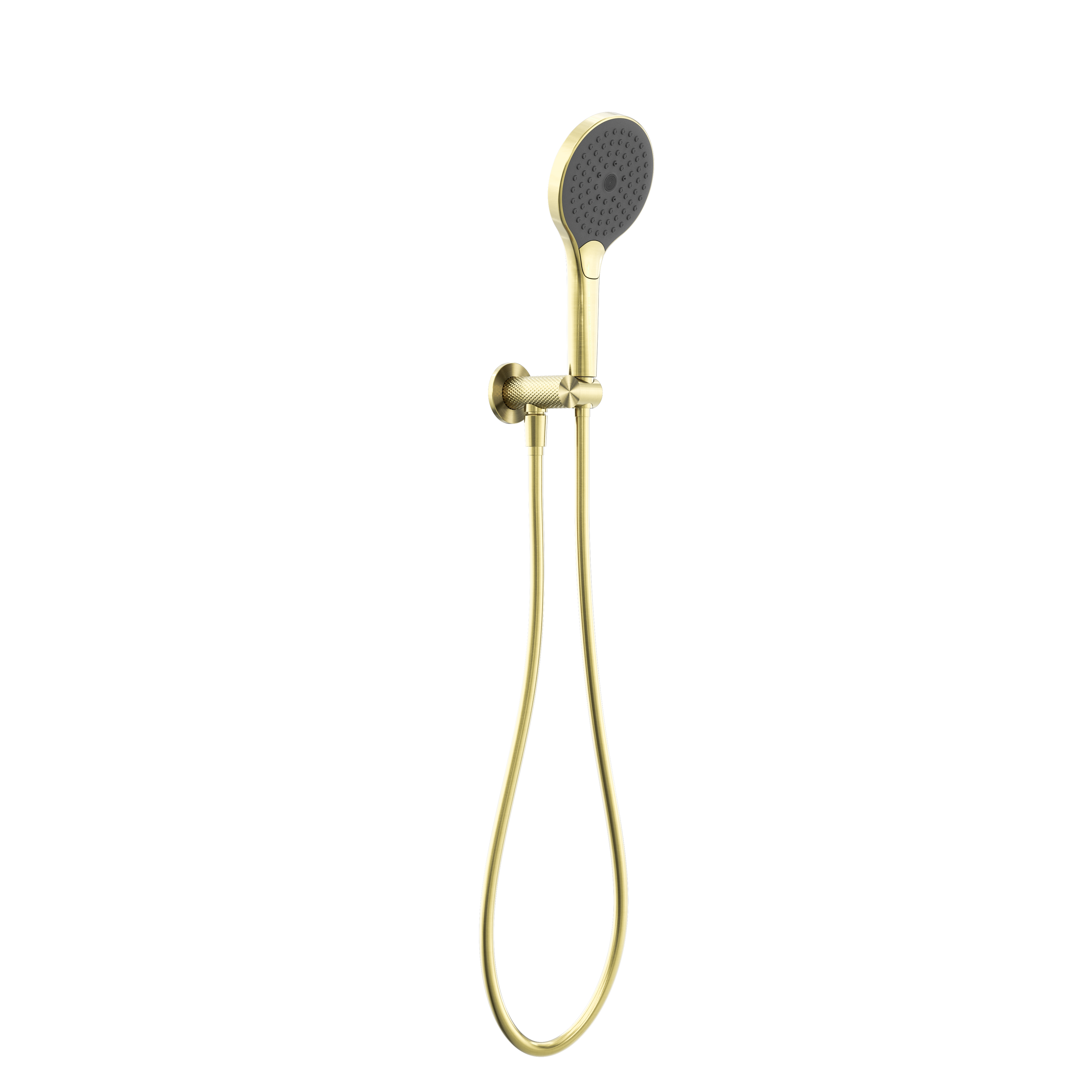 Nero Opal Shower On Bracket With Air Shower II - Brushed Gold - NR251905FBG