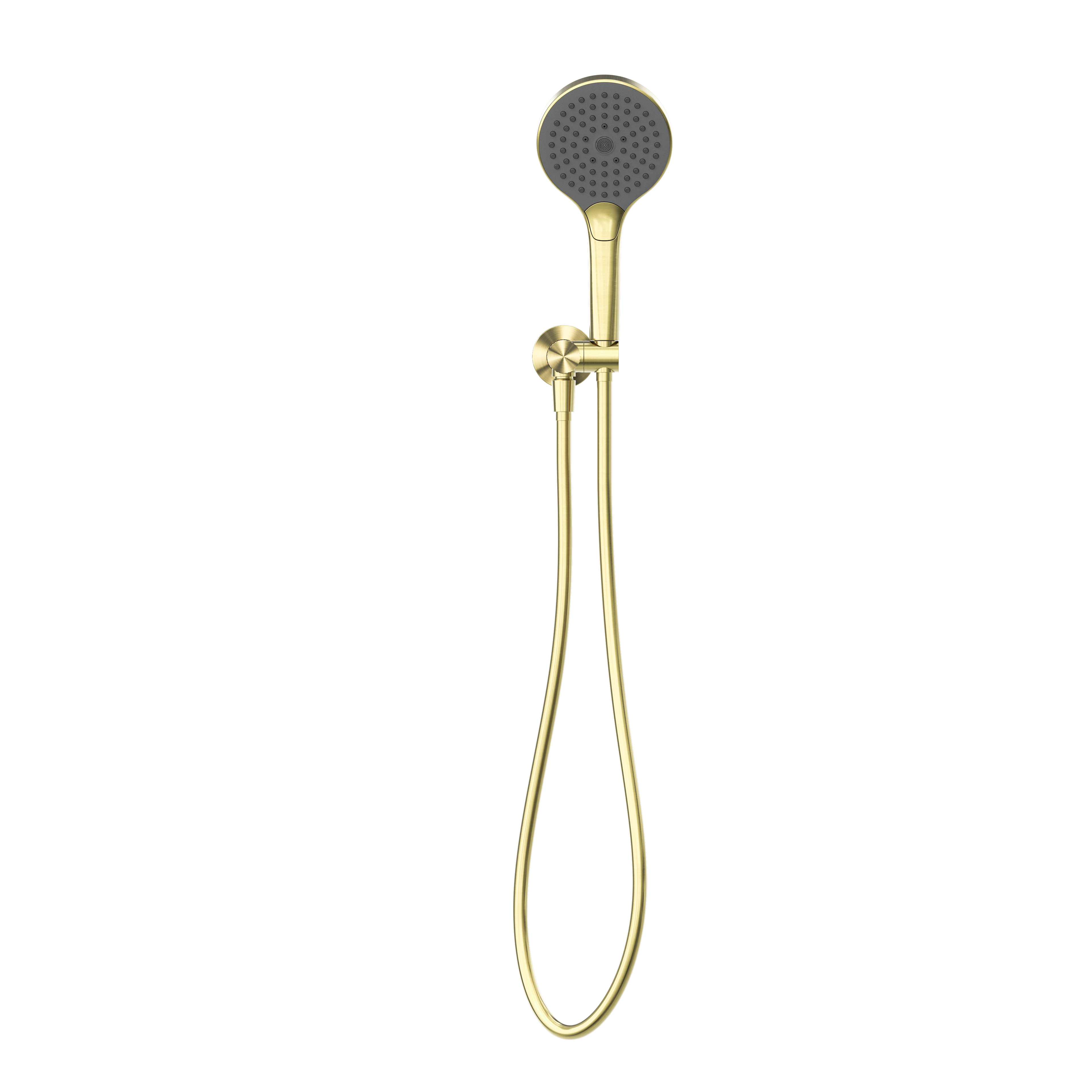 Nero Opal Shower On Bracket With Air Shower II - Brushed Gold - NR251905FBG