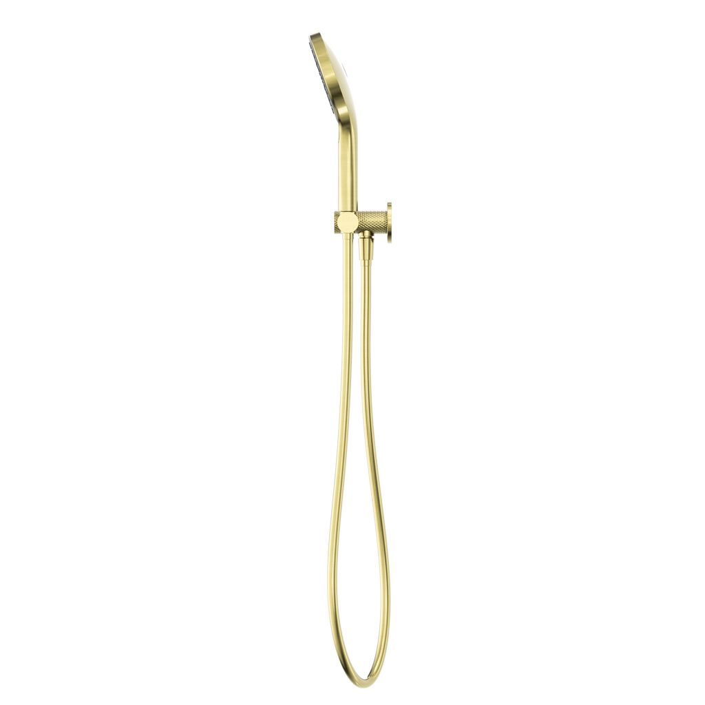 Nero Opal Shower On Bracket With Air Shower II - Brushed Gold - NR251905FBG