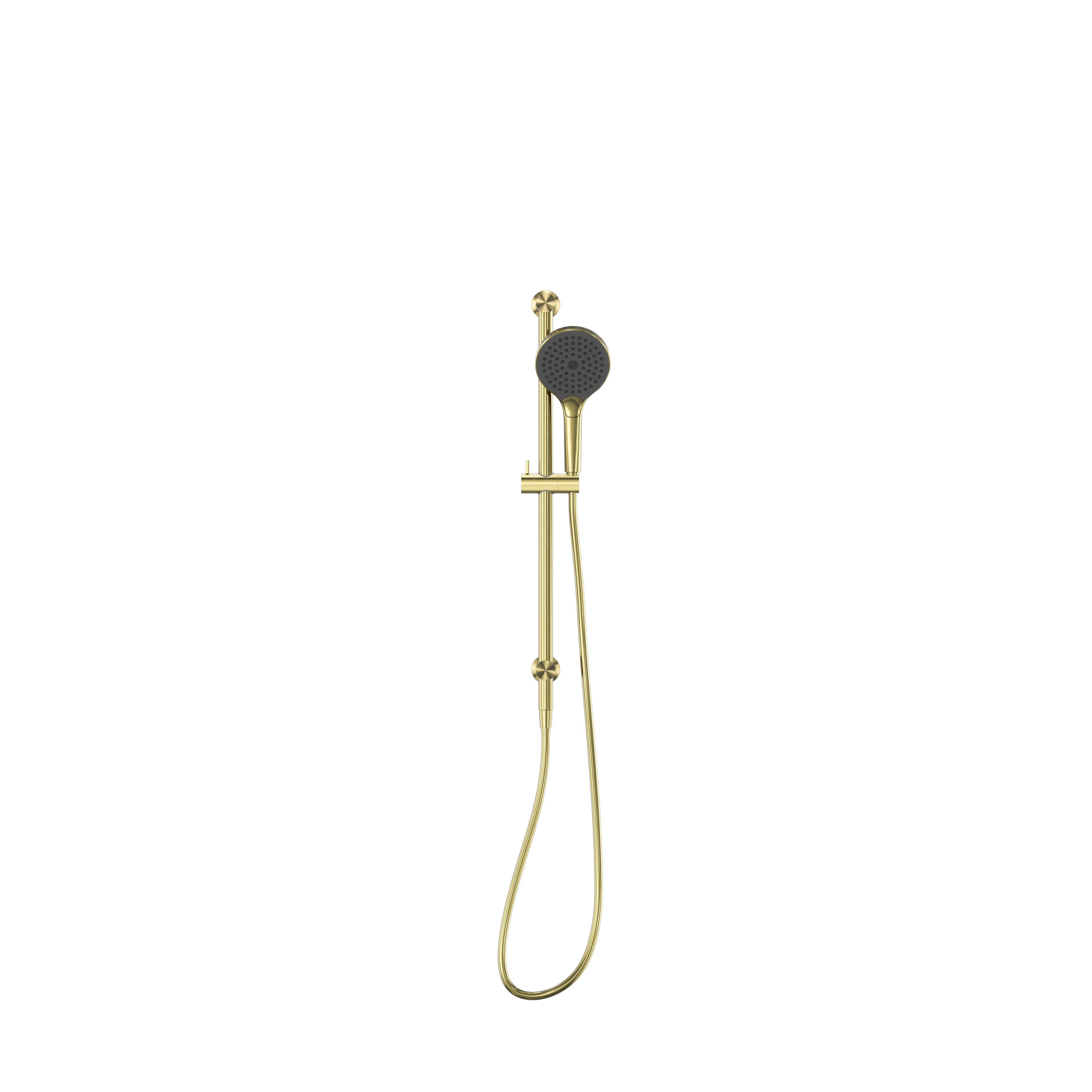 Nero Opal Shower Rail With Air Shower II - Brushed Gold - NR251905GBG