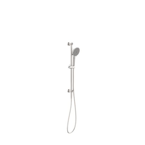 Nero Opal Shower Rail With Air Shower II - Brushed Nickel