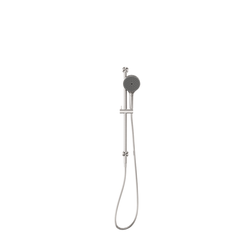 Nero Opal Shower Rail With Air Shower II - Brushed Nickel