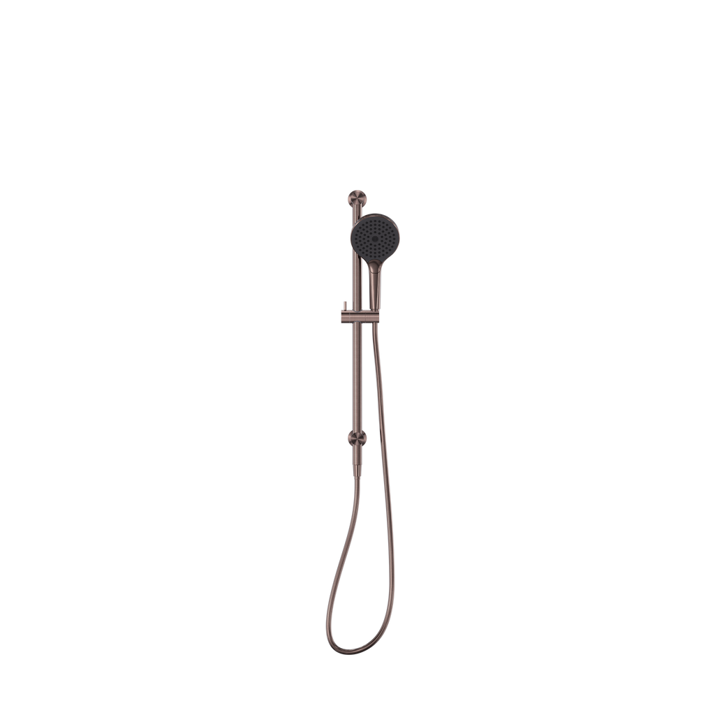 Nero Opal Shower Rail With Air Shower II - Brushed Bronze - NR251905GBZ