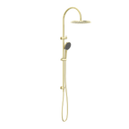 Nero Opal Twin Shower With Air Shower II - Brushed Gold - NR251905HBG