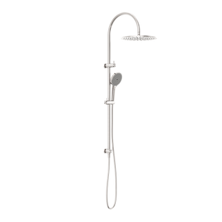 Nero Opal Twin Shower With Air Shower II - Brushed Nickel - NR251905HBN