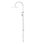 Nero Opal Twin Shower With Air Shower II - Brushed Nickel - NR251905HBN