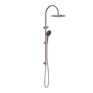 Nero Opal Twin Shower With Air Shower II - Brushed Bronze - NR251905HBZ