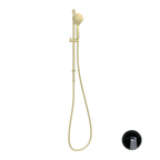 Nero Opal Shower Rail With Air Shower - Brushed Gold - NR251905aBG