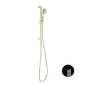 Nero Opal Shower Rail With Air Shower - Brushed Gold - NR251905aBG