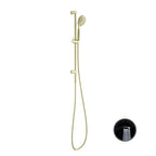 Nero Opal Shower Rail With Air Shower - Brushed Gold - NR251905aBG
