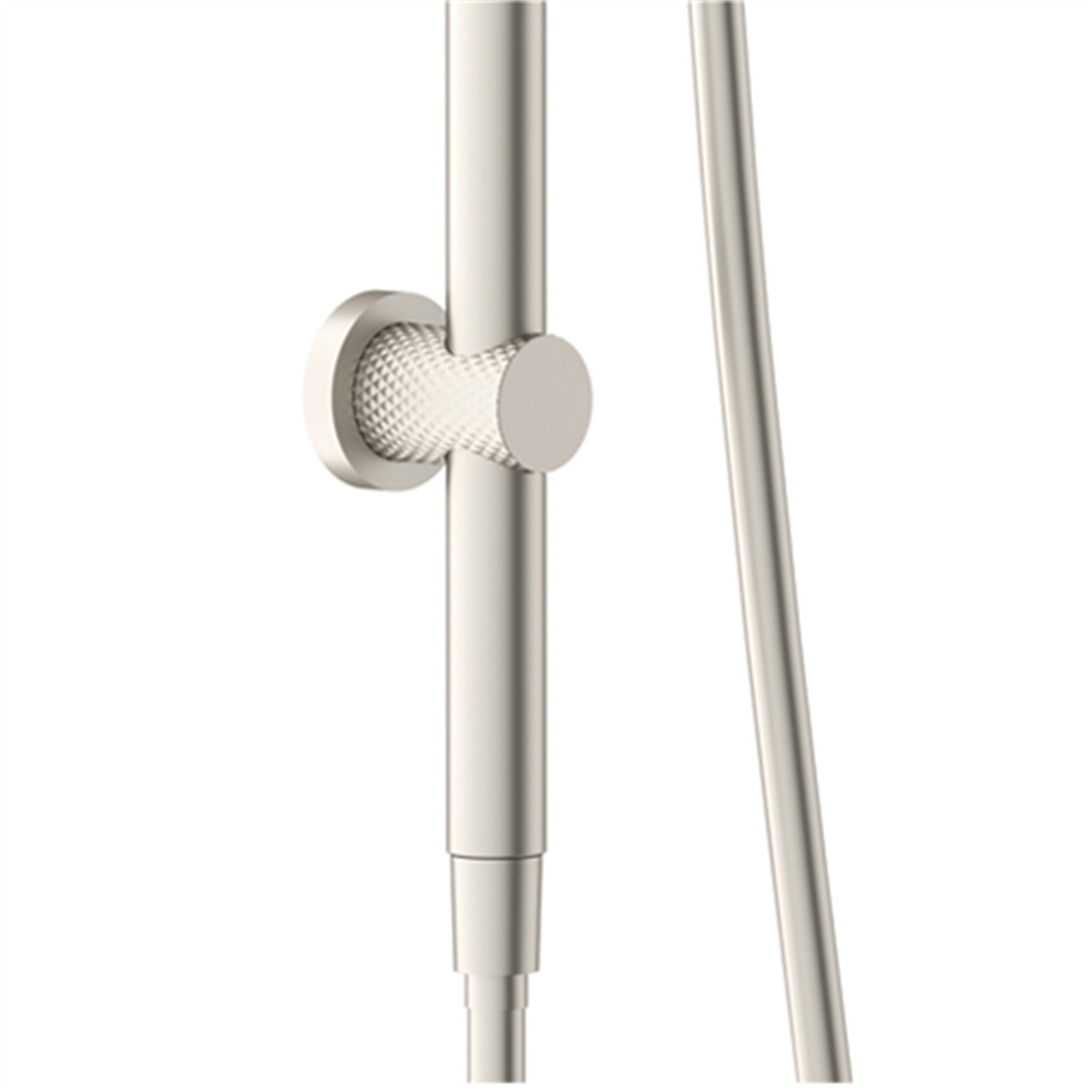 Nero Opal Twin Shower With Air Shower - Brushed Nickel - NR251905bBN