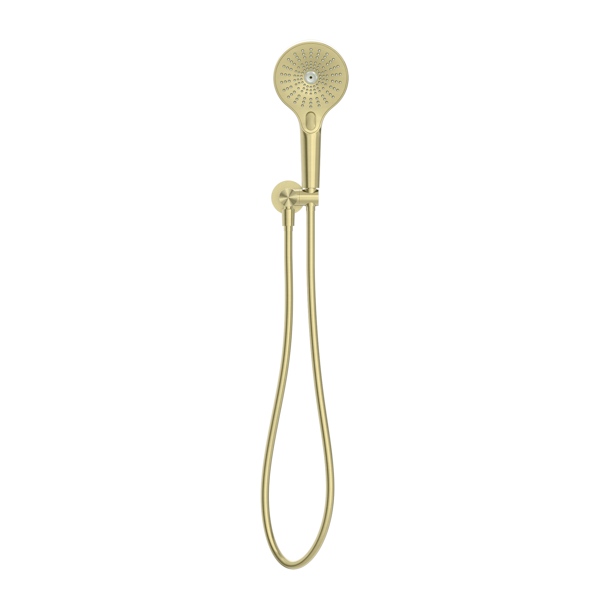 Nero Opal Shower On Bracket - Brushed Gold - NR251905cBG