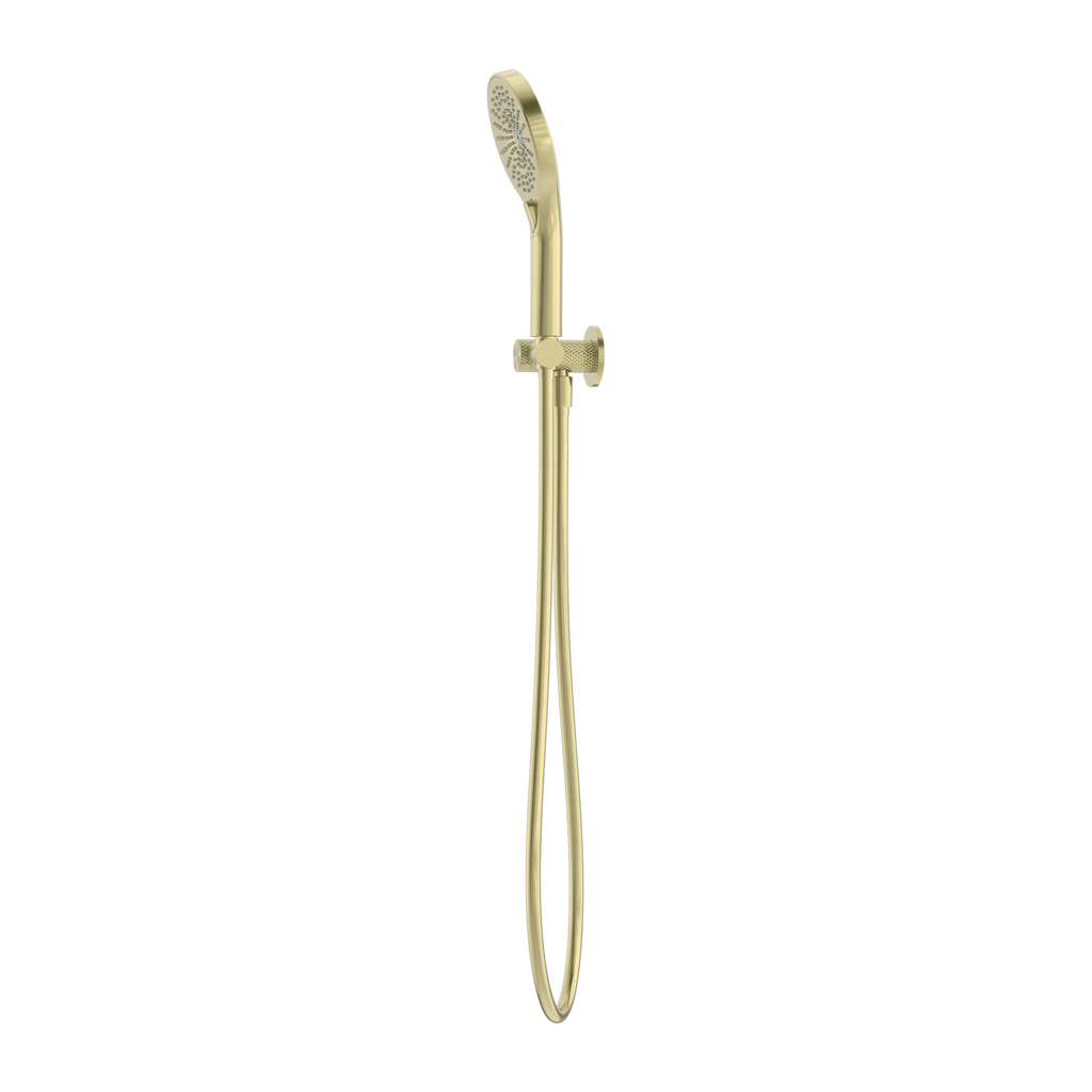 Nero Opal Shower On Bracket - Brushed Gold - NR251905cBG