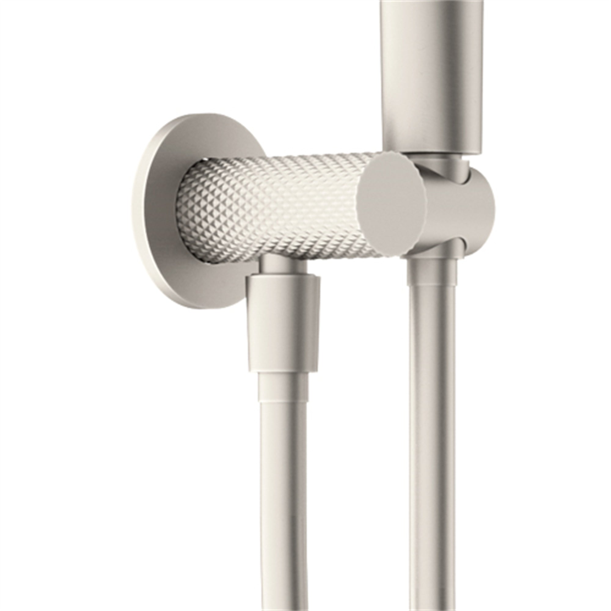 Nero Opal Shower On Bracket - Brushed Nickel - NR251905cBN
