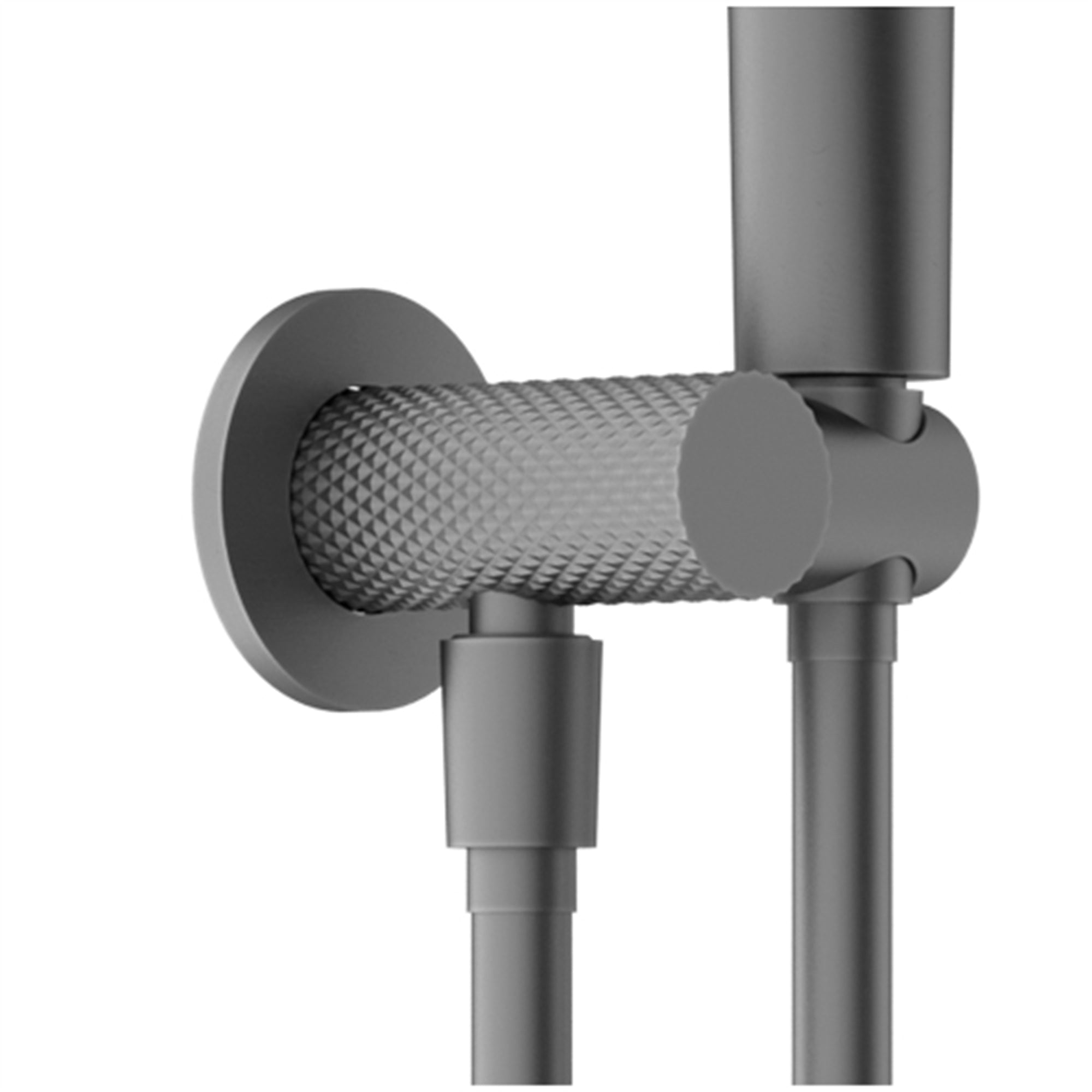 Nero Opal Shower On Bracket - Graphite - NR251905cGR