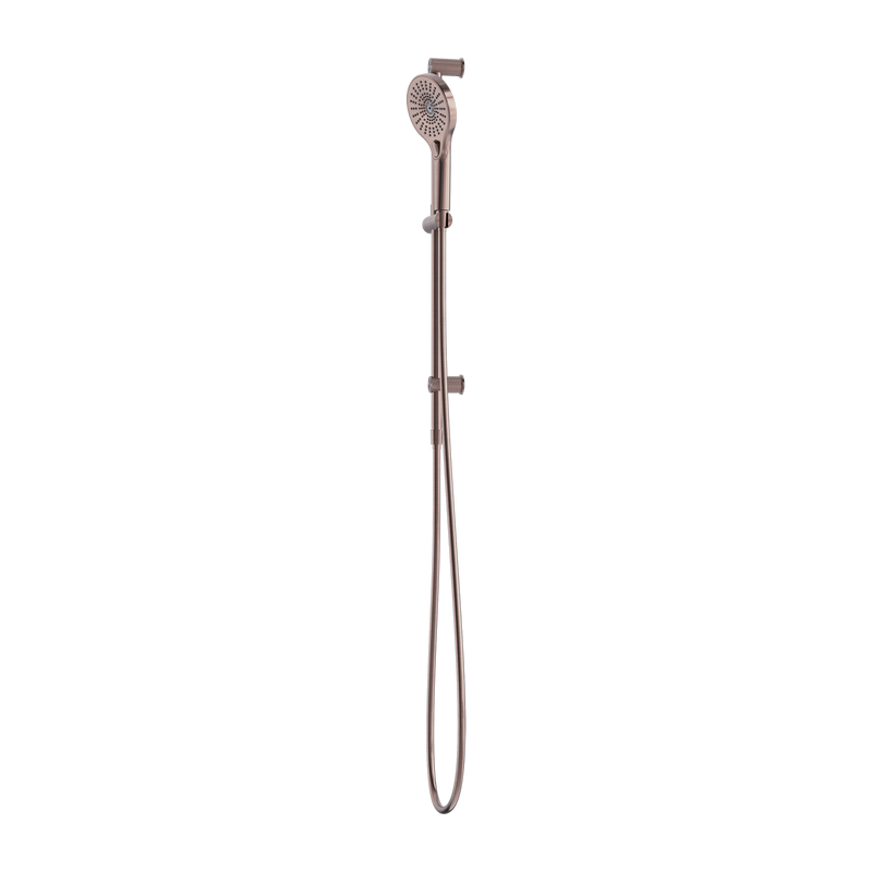 Nero Opal Shower Rail - Brushed Bronze