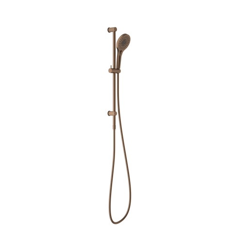 Nero Opal Shower Rail - Brushed Bronze