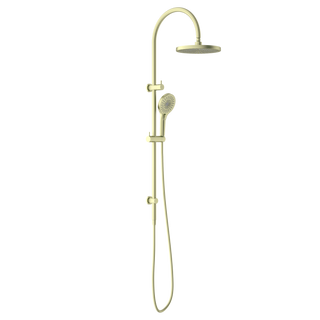 Nero Opal Twin Shower - Brushed Gold - NR251905eBG