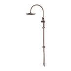 Nero Opal Twin Shower - Brushed Bronze - NR251905eBZ