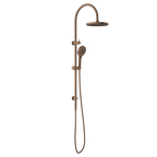 Nero Opal Twin Shower - Brushed Bronze - NR251905eBZ
