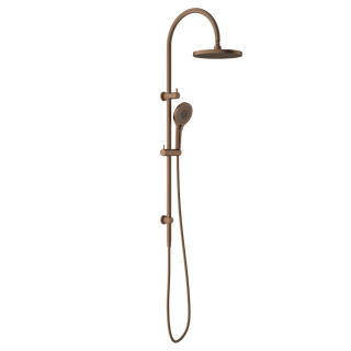 Nero Opal Twin Shower - Brushed Bronze - NR251905eBZ