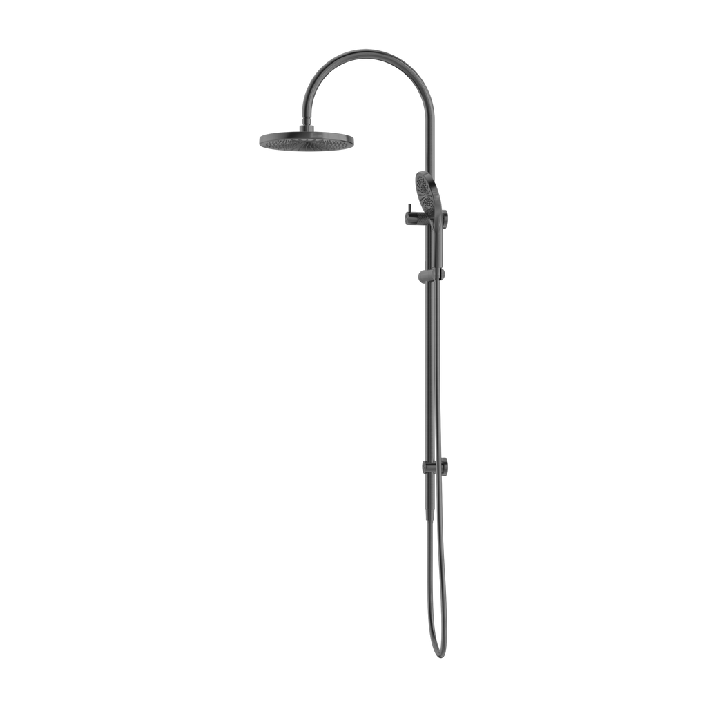 Nero Opal Twin Shower - Graphite - NR251905eGR