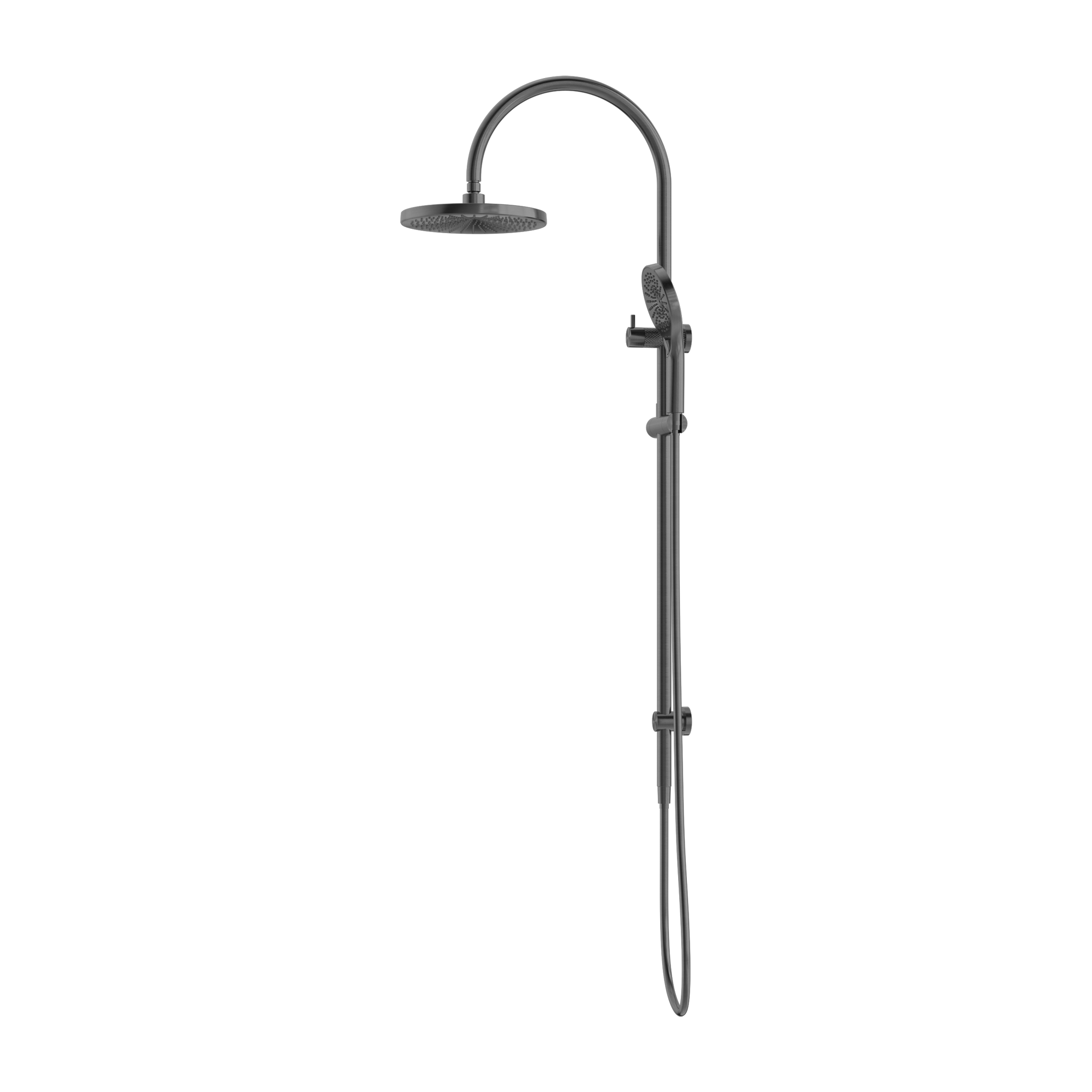 Nero Opal Twin Shower - Graphite - NR251905eGR