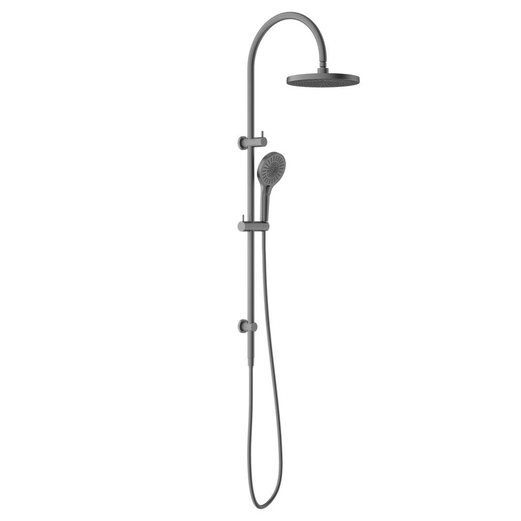 Nero Opal Twin Shower - Graphite - NR251905eGR