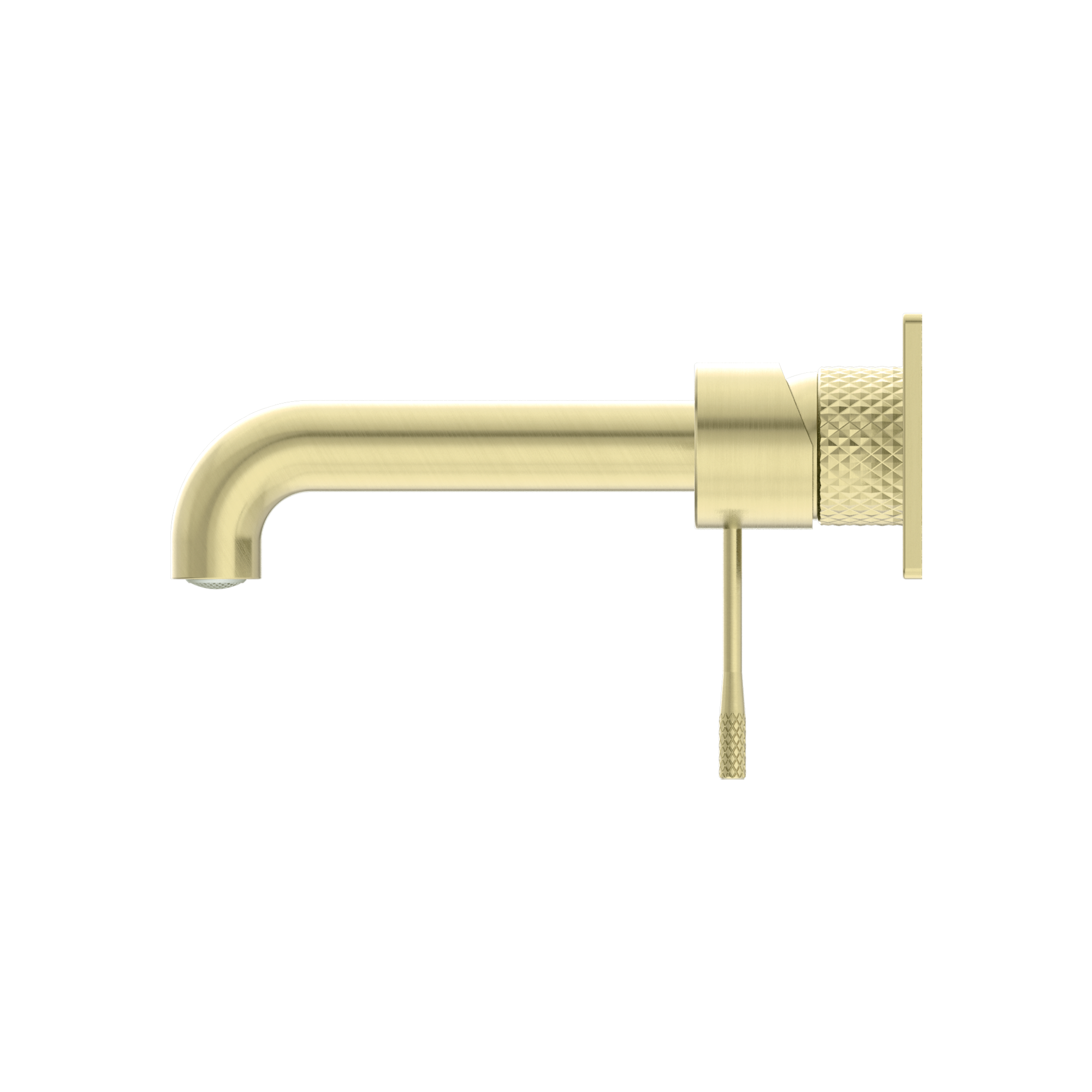 Nero Opal Wall Basin/Bath Mixer 260mm - Brushed Gold - NR251907a260BG