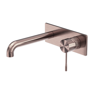 Nero Opal Wall Basin/Bath Mixer 185mm - Brushed Bronze - NR251907aBZ