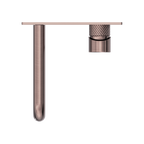 Nero Opal Wall Basin/Bath Mixer 185mm - Brushed Bronze - NR251907aBZ