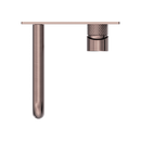Nero Opal Wall Basin/Bath Mixer 185mm - Brushed Bronze