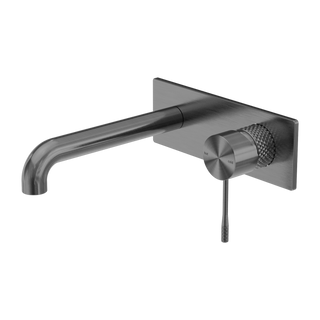 Nero Opal Wall Basin/Bath Mixer 160mm - Graphite - NR251907a160GR