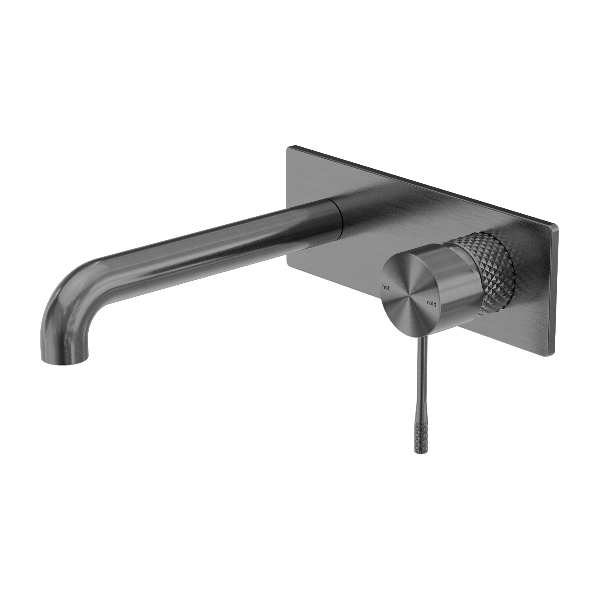 Nero Opal Wall Basin/Bath Mixer 160mm - Graphite - NR251907a160GR